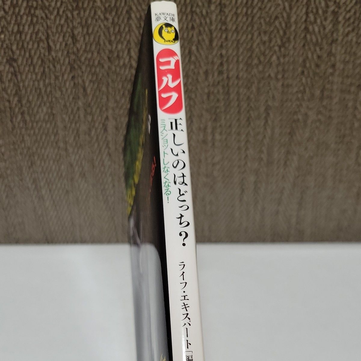 ゴルフ正しいのはどっち？　ミスショットしなくなる！ （ＫＡＷＡＤＥ夢文庫　Ｋ１０７８） ライフ・エキスパート／編