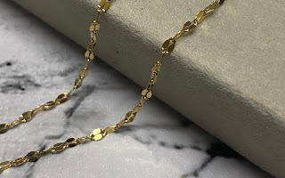 ヘキサグラム シンプルダイヤCZ 18KGP Gold Plated necklace 1円オークション 送料一律 57_画像3