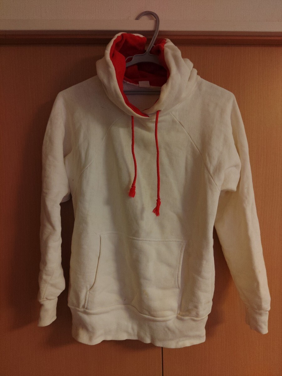 スウェット USA製 パーカー 　ラビット　ヴィンテージ　ツートン　60's Anthony's Rabbit Hooded Cotton Sweat 　XL46-48_画像3