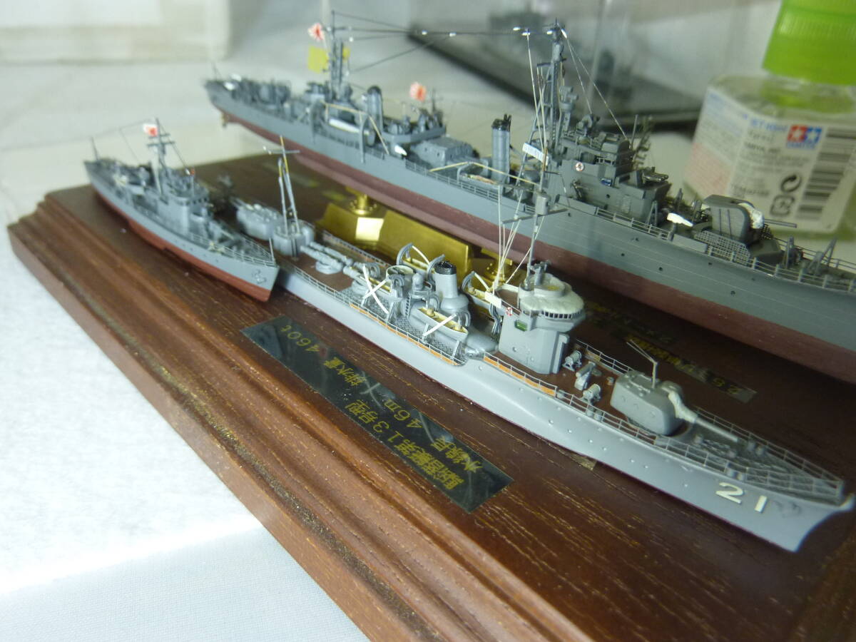 完成品　1/700　帝国海軍 軍艦 プラモデル完成品　松型駆逐艦 桜　蔦　28号駆潜艇　水雷艇千鳥　です。_画像5