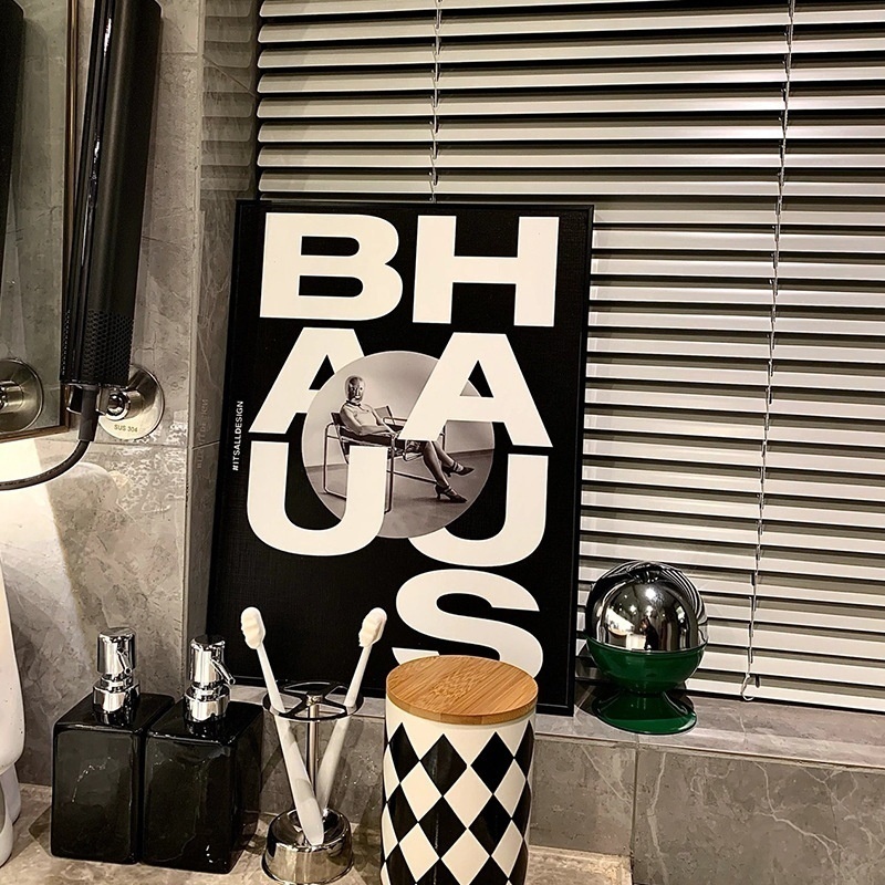 Bauhaus/バウハウス キャンバスアートポスター type1 A3サイズ_画像4