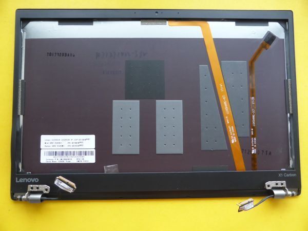 PC部品　ThinkPad X1 Carbon 5th (2017)、6th (2018)用 20HQ用 液晶パネル枠　Y632_画像1