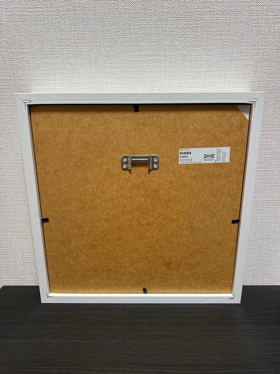 IKEA 写真たて　リッバ　23×23 ホワイト