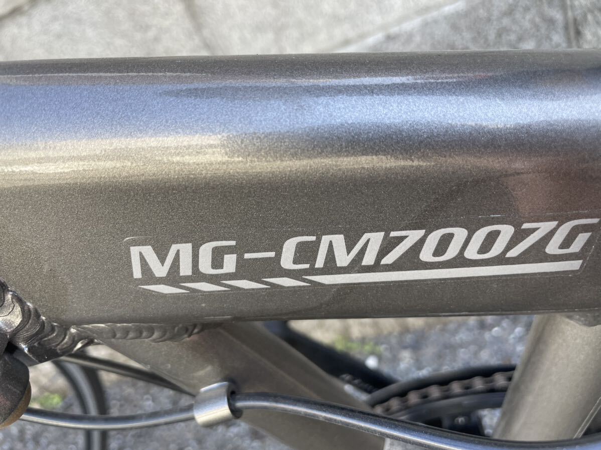 ■FR1796 MIMUGO ミムゴ 軽量 ClassicMimugo MG-CM7007G 折り畳み自転車 クロスバイク 変速 東京都練馬区 近場配送可の画像5