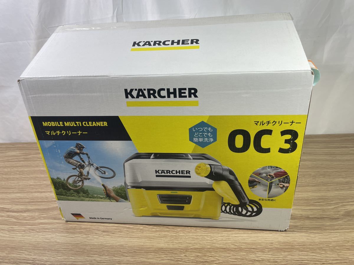 ■FR1719 KARCHER ケルヒャー ケルヒャー モバイルマルチクリーナー OC3 バッテリー内蔵 通電確認OK_画像1