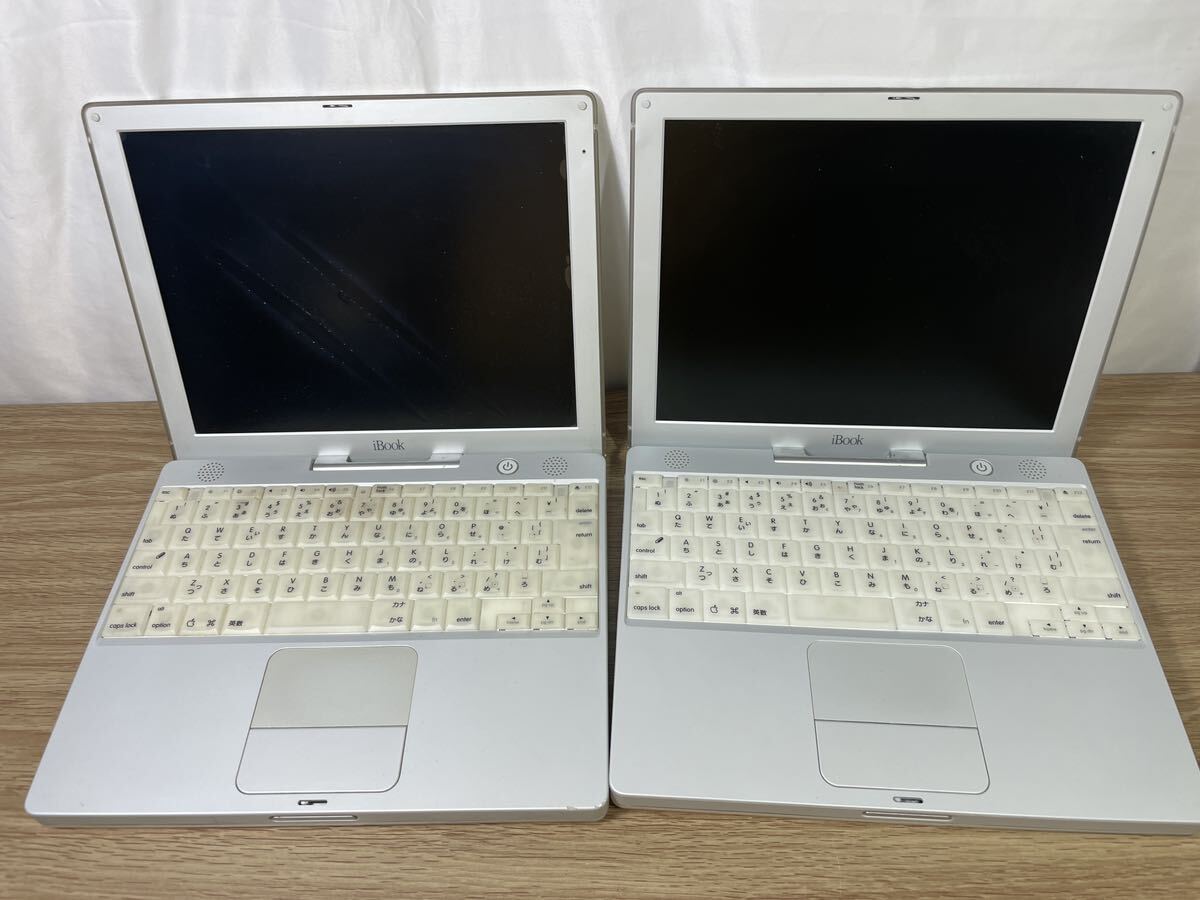■FR1739 Apple アップル iBook M6497 ノートPC ジャンク 2台まとめ_画像3