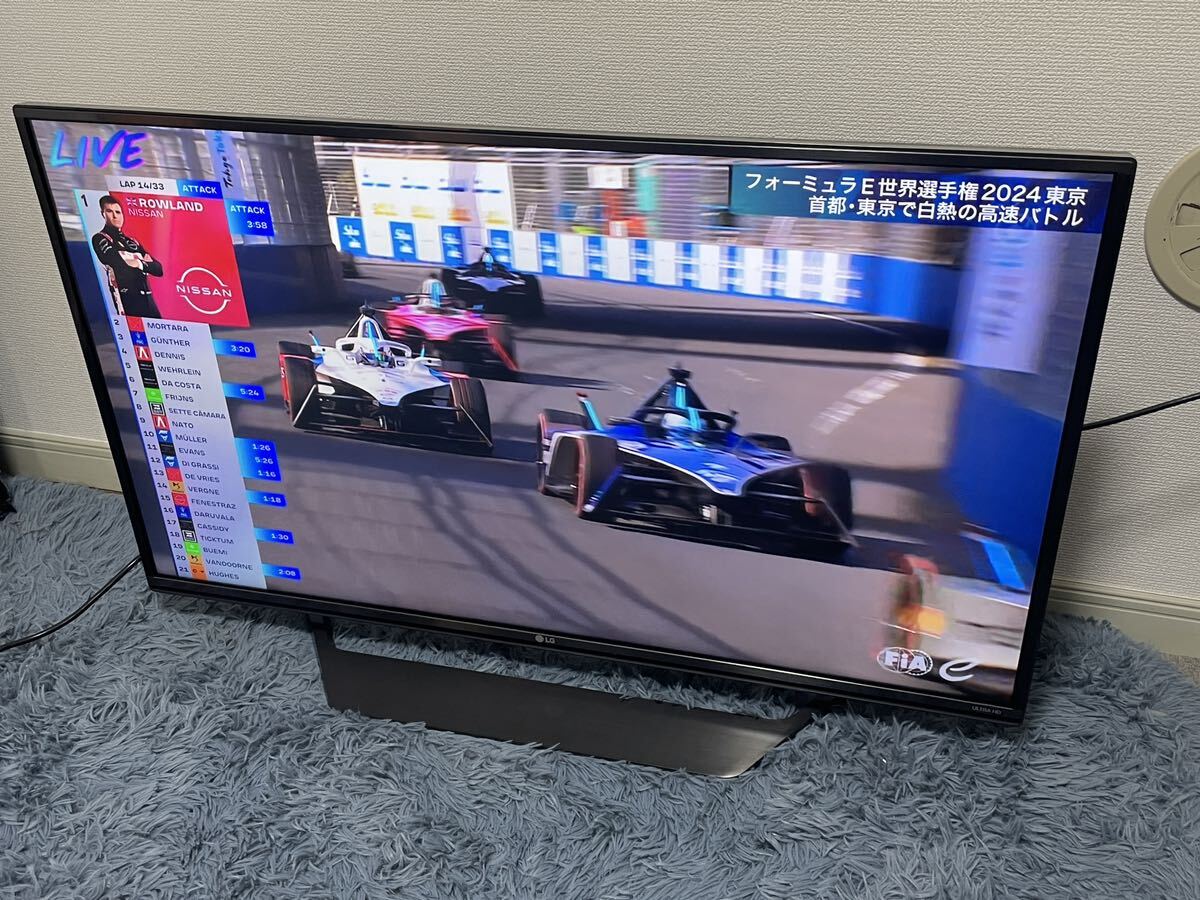 ■FR1917 LG 43V型 液晶テレビ 43UF7710 4K 2016年製 中古 カラーテレビ _画像1