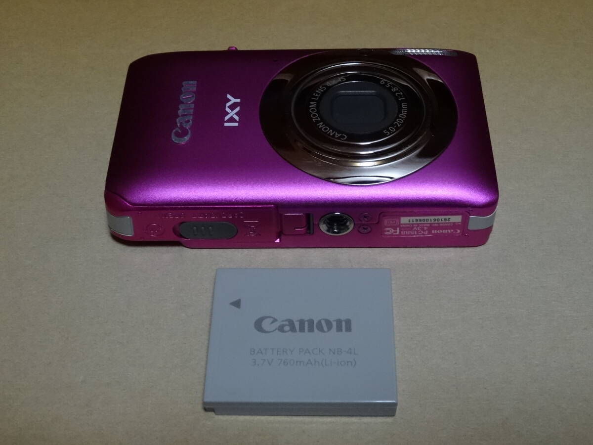  Canon / IXY 210F / ピンク / 高級モデル / 極上美品_画像8