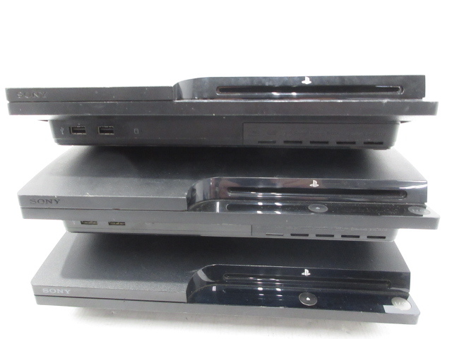 n75343-ty ジャンク○3台セット PS3本体 CECH-2000A(120GB)×1 CECH-3000A(160GB)×1 CECH-3000B(320GB)×1 [035-240314]_画像5