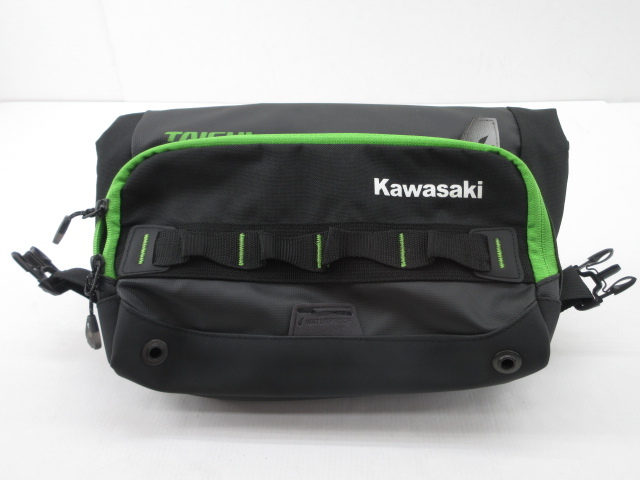 n75542-ty 中古品★KAWASAKI WP ヒップバッグ J8914-0167 容量：5L [119-240329]_画像1