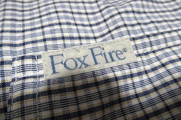 B0241:Fox fire 半袖シャツ フォックスファイアー 半袖チェックシャツ アウトドアウェア アウトドアシャツ メンズ L:35_画像7