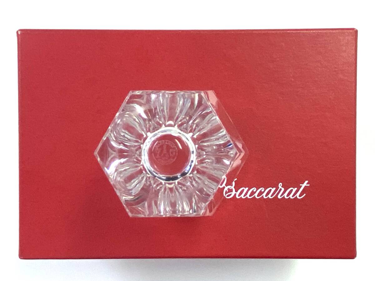 ◆ Baccarat バカラ 花瓶 フラワーベース ■ 未使用保管品_画像5