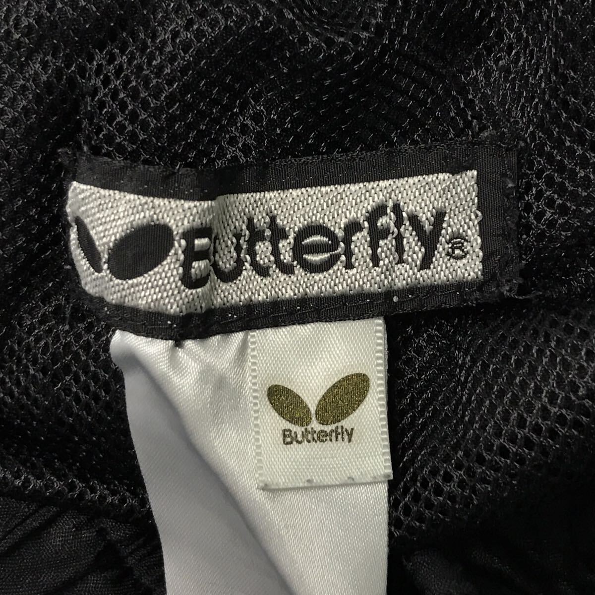 大きいサイズ【ButterFly】バタフライ ウォームパンツ 卓球 部活 クラブ ナイロンパンツ スポーツ ウエストゴムブラック メンズXO /Y6752ii_画像10