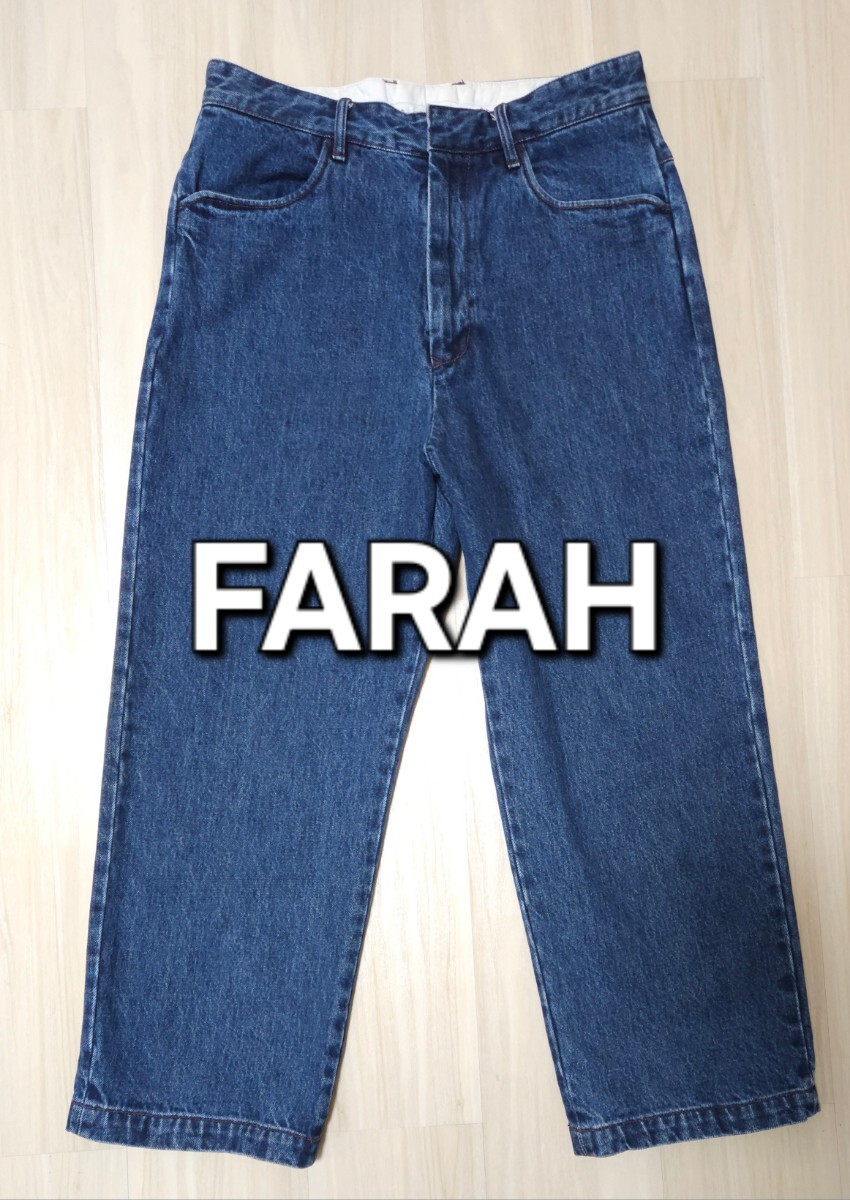 FARAH Straight Pants ファーラー ストレートパンツ 30 デニムパンツ ジーンズ ジーパン_画像1