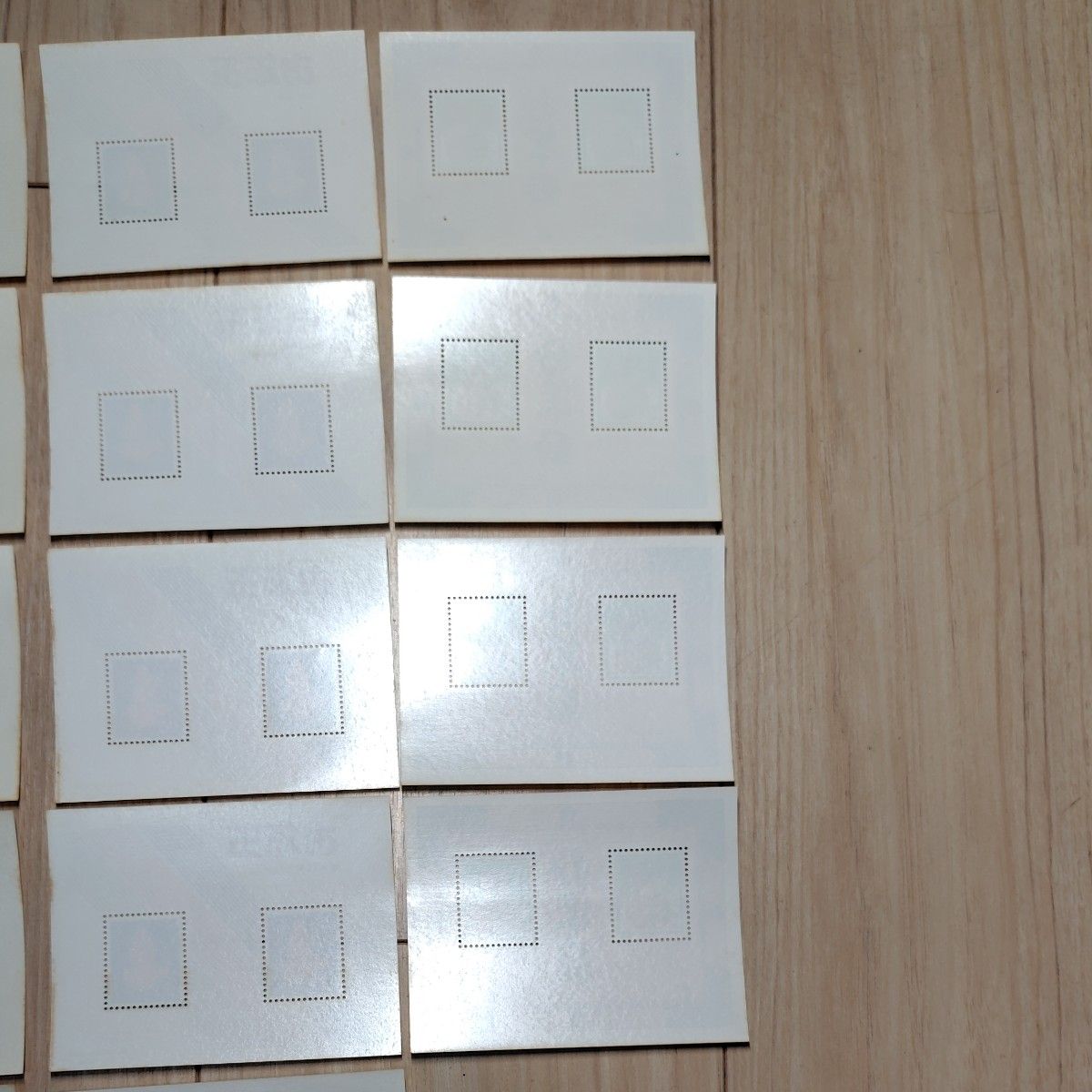 お年玉切手昭和54年×6、昭和55年×5，昭和56年×4枚　未使用