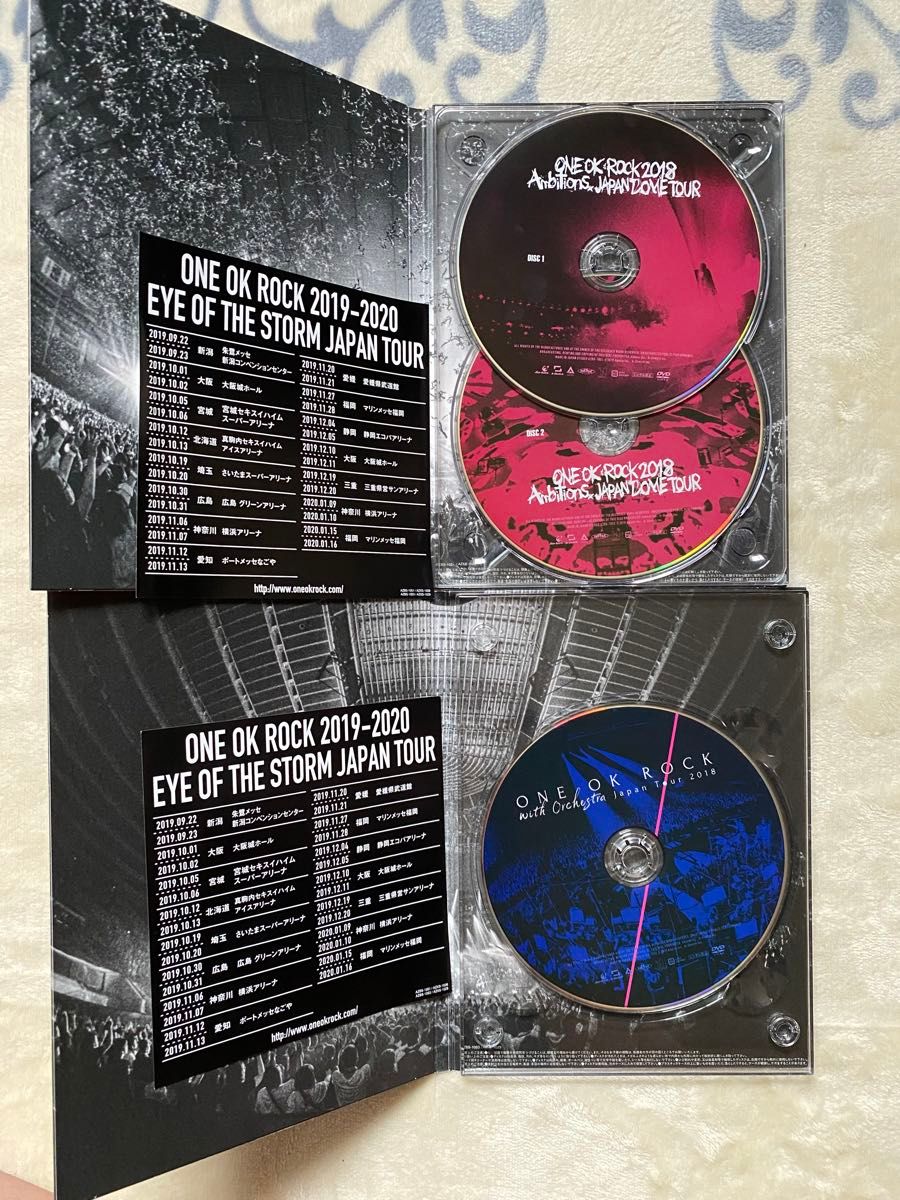 ONE OK ROCK 2018 AMBITIONS dvd