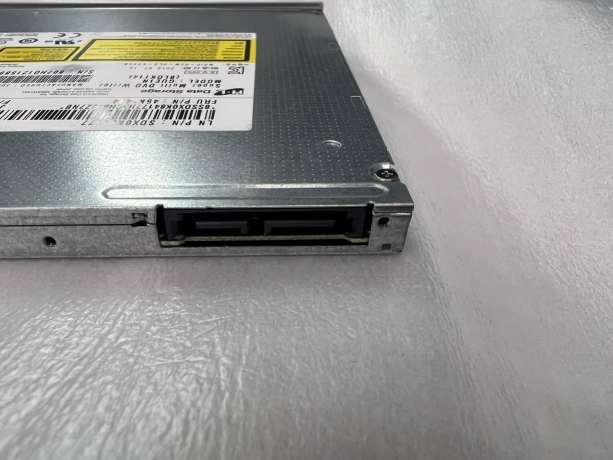 【HL Data Storage】 DVDスーパーマルチドライブ GUE1N 薄型 厚み9.5mm 内蔵用 NEC Mate由来の画像2