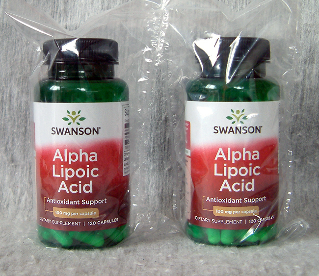  alpha lipoic acid 100mg 240 Capsule (120 bead x2 piece )*α lipoic acid s one son company 