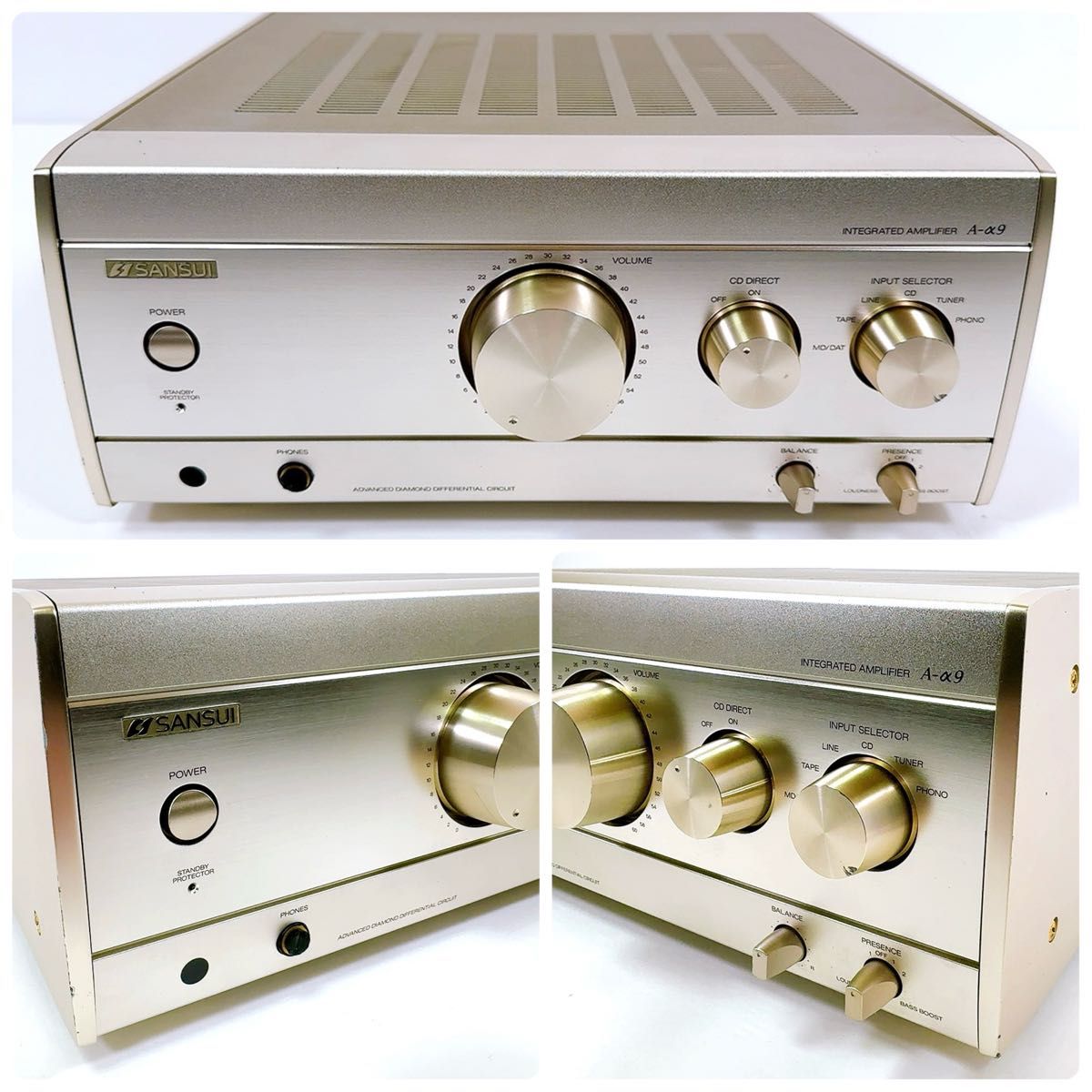 1781 【希少/名機】 山水 SANSUI A-α9 プリメインアンプ 動作品 1781 【希少/名機】 山水 SANSUI A-α9 プリメインアンプ 動作品