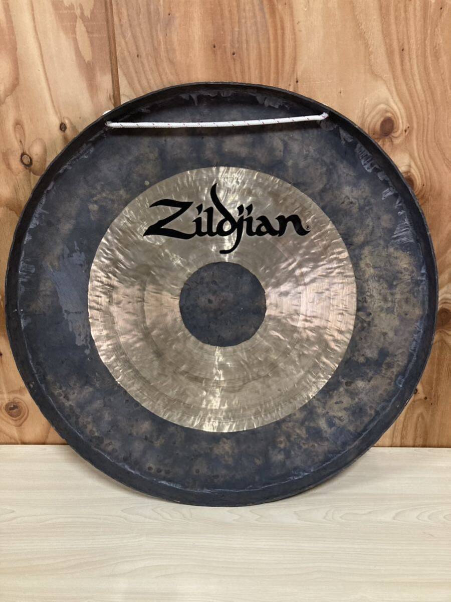 Zildjian 銅鑼　ジルジャン　ドラ　30インチ　チャイナゴング　ソフトケース マレット スタンド付き_画像3