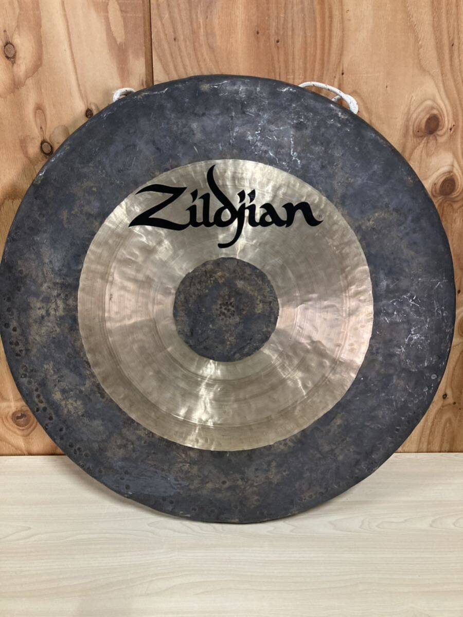 Zildjian 銅鑼　ジルジャン　ドラ　30インチ　チャイナゴング　ソフトケース マレット スタンド付き_画像2