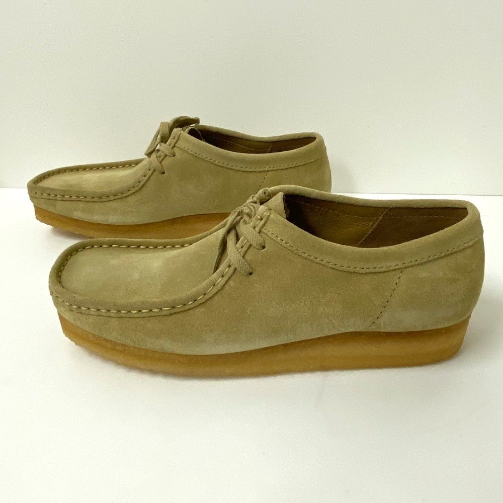 [ free shipping ]Clarks Clarks Wallabeewala Be Maple suede 26103760 #UK9 1/2 unused [Ae686261]