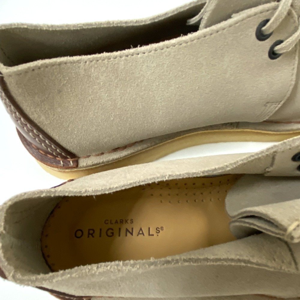 【送料無料】Clarks クラークス Desert Trek デザートトレック サンドスエード 26122712 #UK9 未使用【Ae686261】の画像6