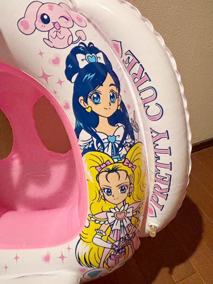 プリキュア 足入れ浮き輪 ベビーボート 2005年製の画像2