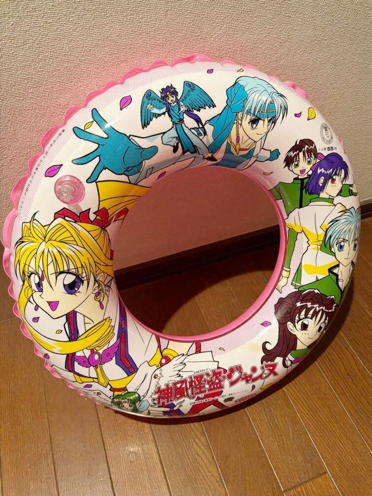  Kamikaze Kaitou Jeanne swim ring 55cm 1995 year made 