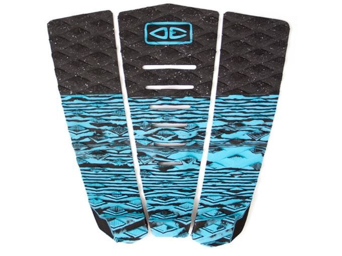 【特別価格】OCEAN&EARTH オーシャンドアース BLAZED 3Pデッキパット BLUE/BLACK 新品_画像1