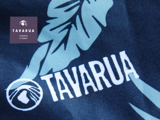 【特別価格】TAVARUAマイクロファイバーポンチョ/BOTANICAL NAVY 新品の画像4