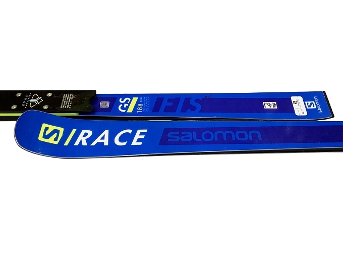 [60%OFF старт ликвидация цена ]SALOMON Salomon S/RACE FIS GS+RACE PLATE P80/188cm новый товар 