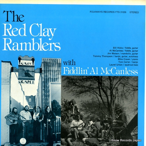 ザ・レッド・クレイ・ランブラーズ the red clay ramblers with fiddlin' al mccanless FTS31039_画像1