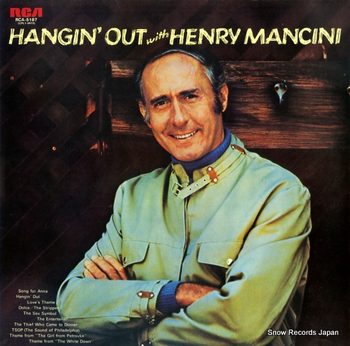 ヘンリー・マンシーニ 愛のテーマ RCA-5187の画像1