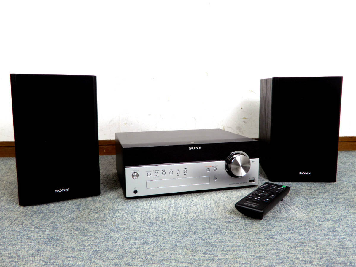  rare operation goods / beautiful goods *SONY/ Sony Home audio system player HCD-SBT100 Bluetooth* remote control attaching 