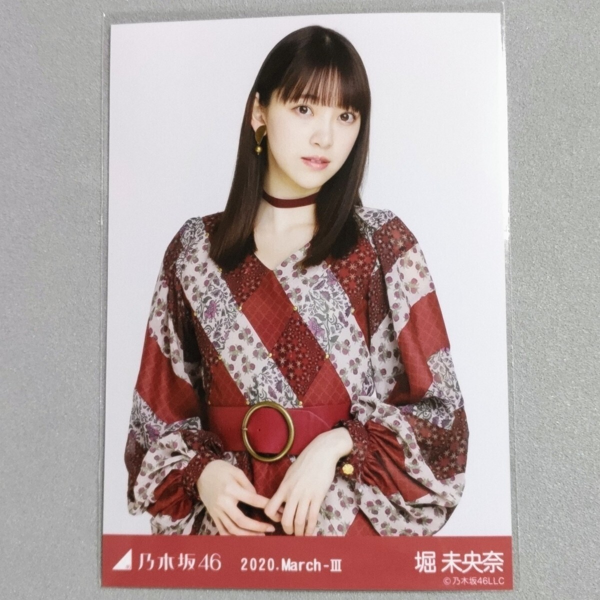 乃木坂46 堀未央奈 2020 March Ⅲ 生写真の画像1