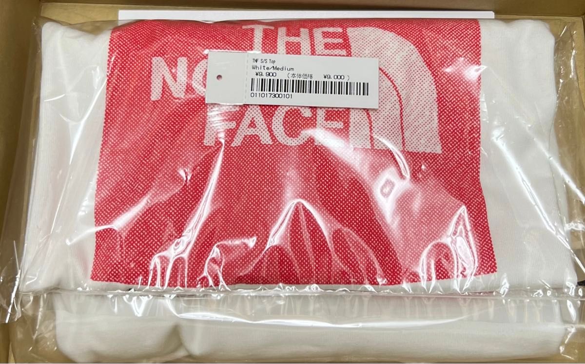 Supreme The North Face S/S Top White Mサイズ　新品未開封　シュプリーム　tee