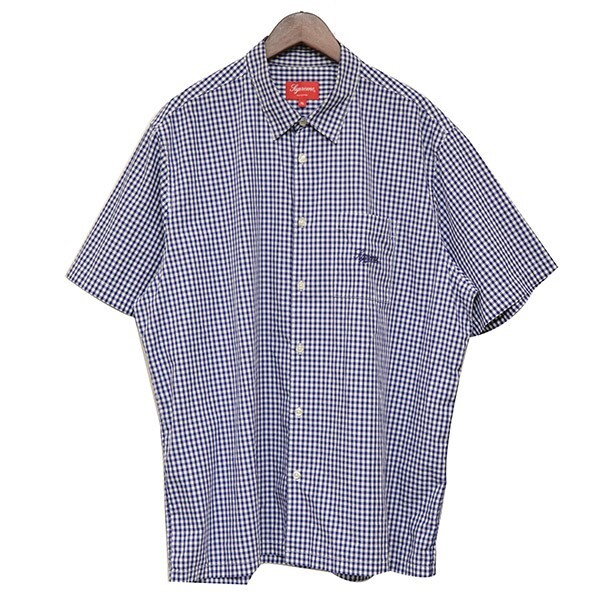 Supreme　シュプリーム　2021SS　Gingham S/S Shirt　ギンガムチェックシャツ　8054000134557