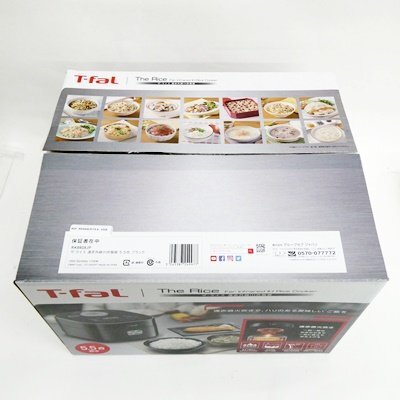 未使用　T-fal ティファール　遠赤外線IH炊飯器　ザ・ライス　5.5合　RK8808JP　ブラック〈O1583〉E3