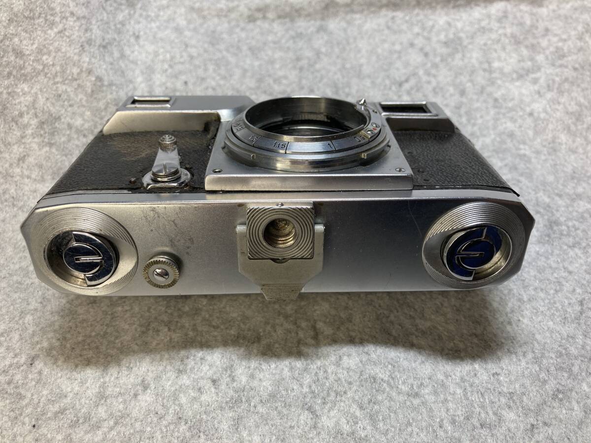 Contax II型 カメラボディ シャッター不調 距離計OK 1936年製_画像5