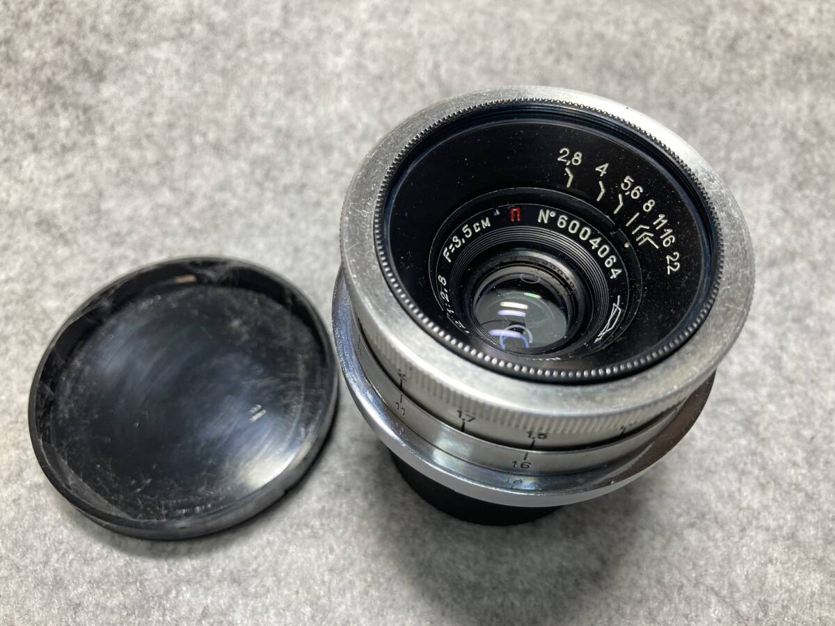 Jupiter-12 35mm F2.8 コンタックスRFマウント レンズ_画像2