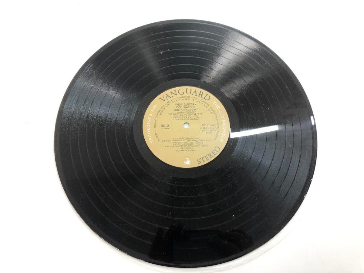 ▼　【LPレコード Hot Guitar Doc Watson Guitar Album ホット・ギター ドック・ワトソン・ギター…】107-02402_画像5