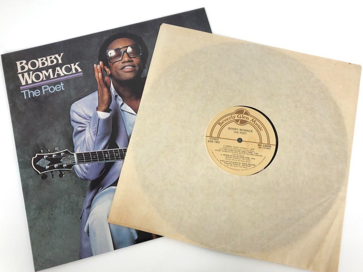 ▼　【LPレコード BOBBY WOMACK THE POET BG-10000 ボビー・ウーマック】175-02403_画像4