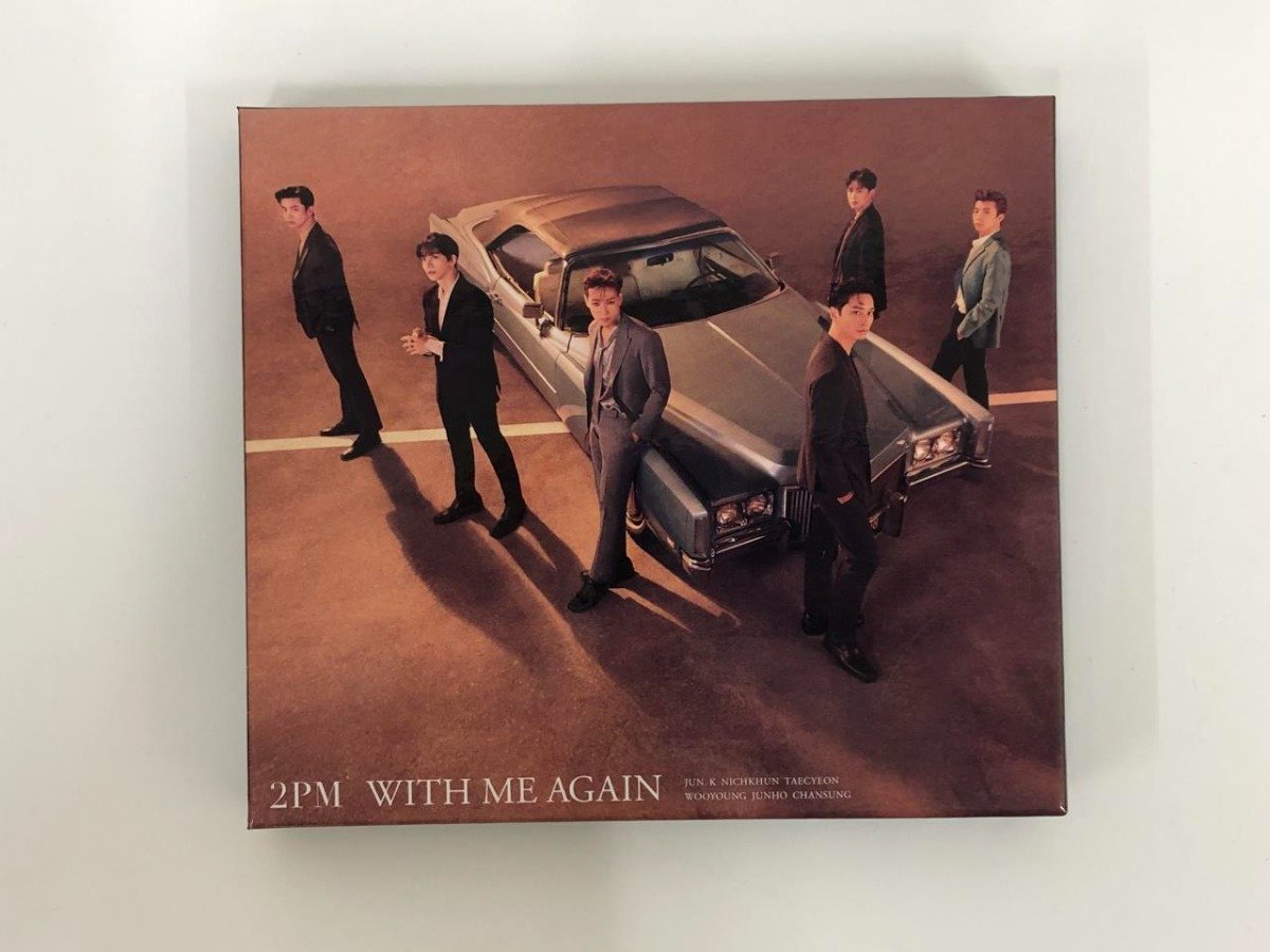 ★　【CD+DVD 初回生産限定盤A WITH ME AGAIN 2PM Sony Music Labels Inc.】157-02403_画像1