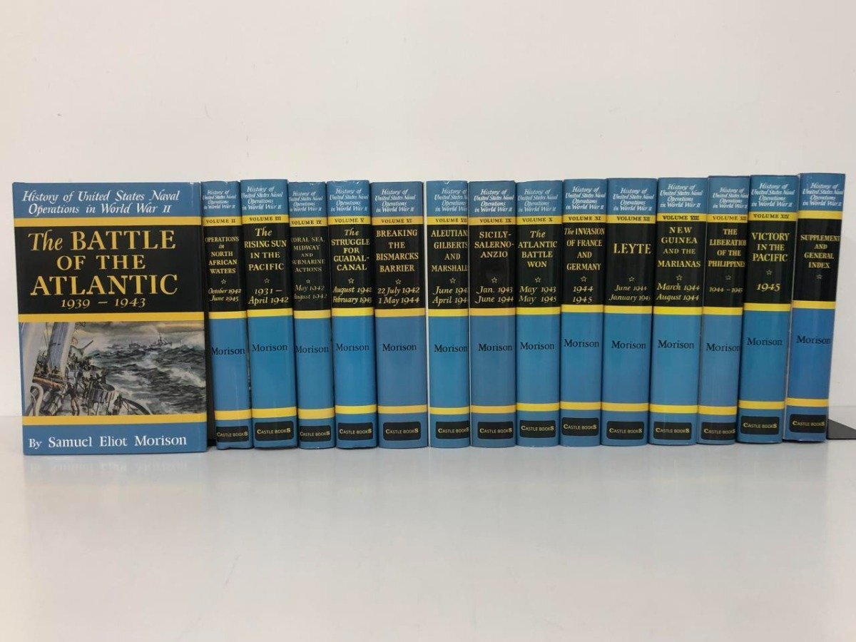 ▽1 【全15巻 洋書 History of United States Naval Operations in World WarⅡ第二次世界大戦 に…】113-02403 - 洋書、外国語書籍 ▽1 【全15巻 洋書 History of United States Naval Operations in World WarⅡ第二次世界大戦 に…】113-02403 - 洋書、外国語書籍