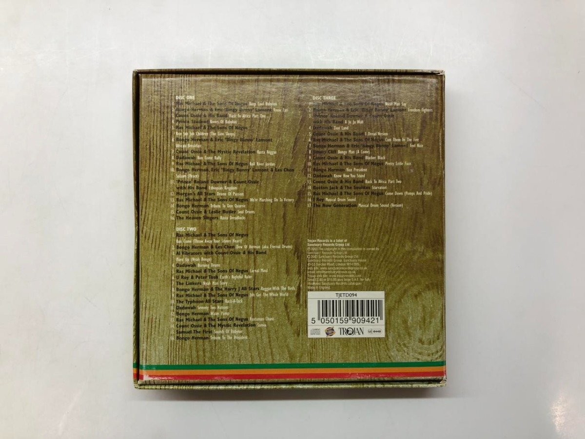 ★　【3CD Various Artists / TROJAN NYAHBINGHI BOX SET 2003 Sanctuary Records Group】178-02403_画像5