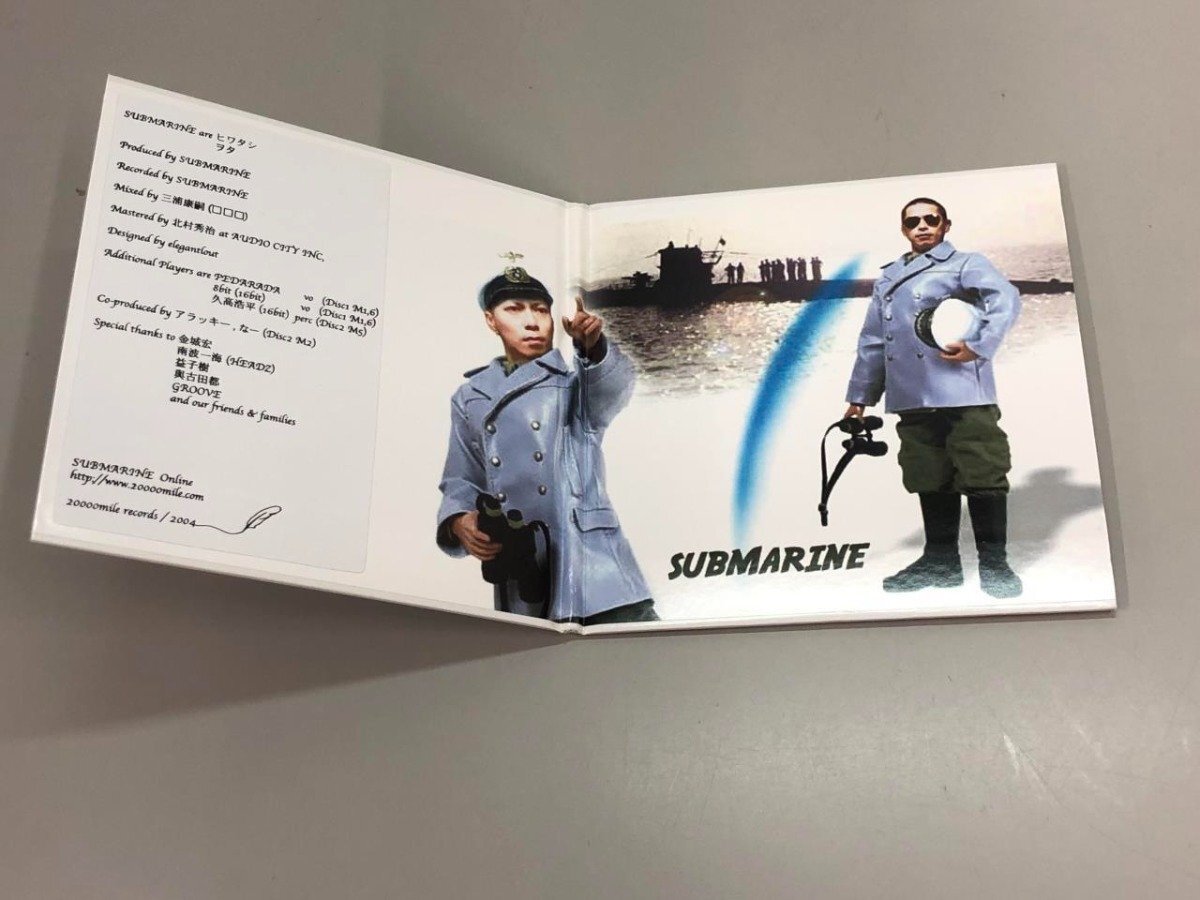 ★　【CD計2枚　SUBMARINE/SUBTITLE　SUBMARINE VS REMIXIES　1623D】180-02403_画像2