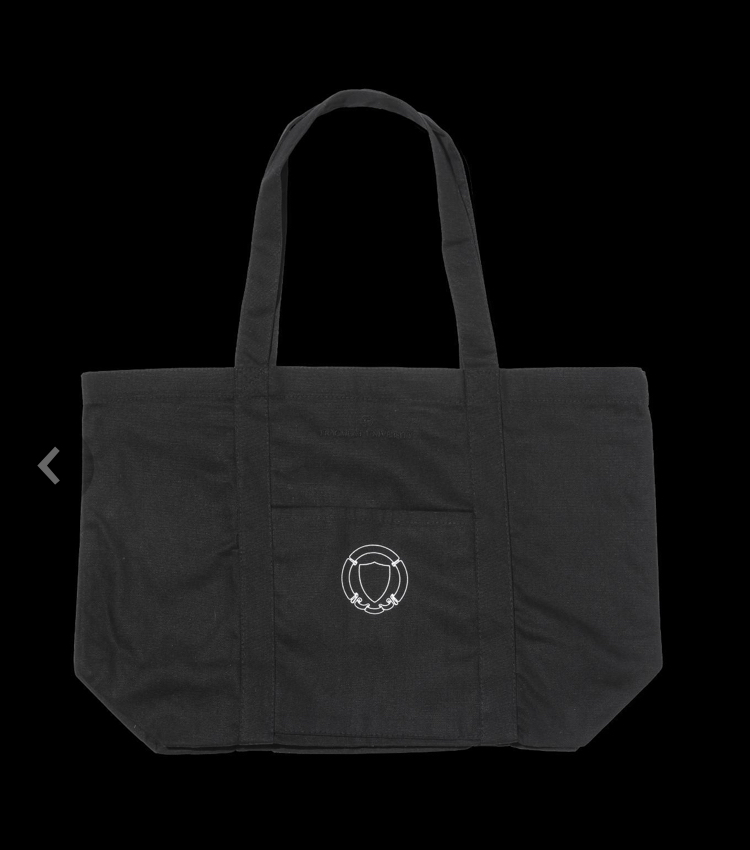 【新品正規】黒 / FRAGMENT UNIVERSITY FRGMT UNV TOTE カレッジロゴ　トートバッグ　エコバッグ　bag フラグメント ユニバーシティ_画像2