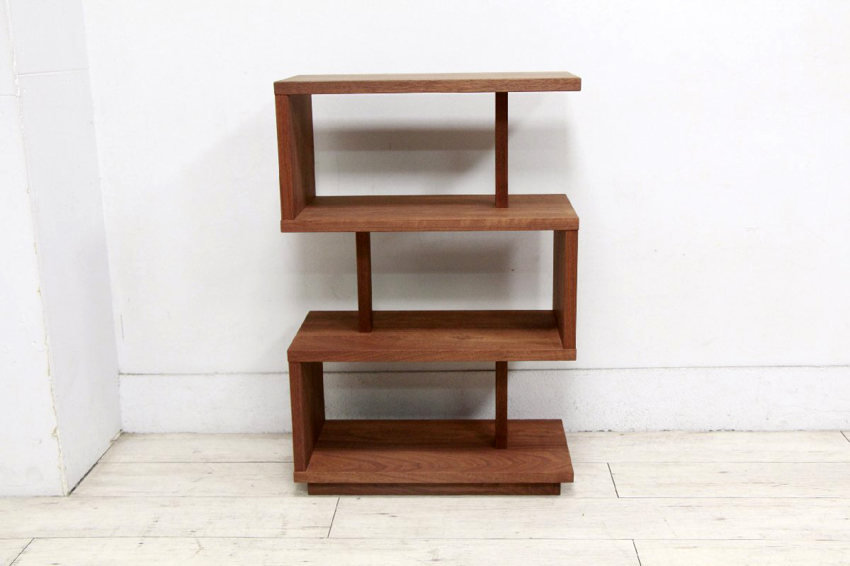 ☆展示極美品☆MASTERWAL マスターウォール シェルフ PACIFIC SHELF パシフィックシェルフ 3段 ウォールナット 15万4千円_画像2