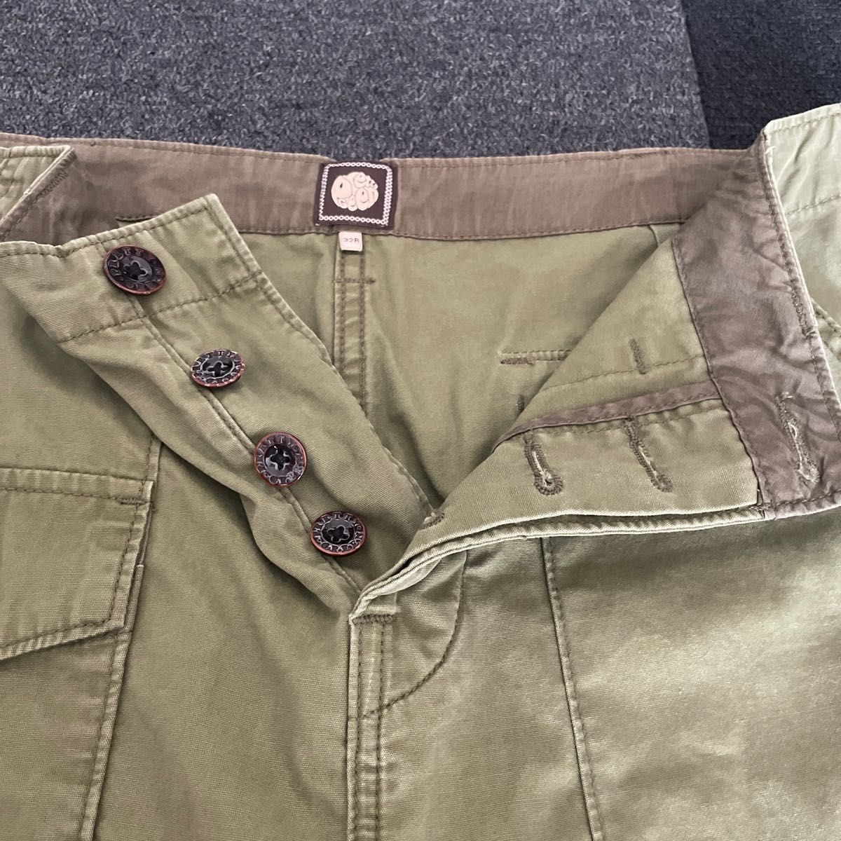 Pretty Green パンツ　カーキ　32R 薄手